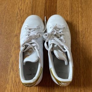 Gold Adidas Stan smiths womens 7 United States